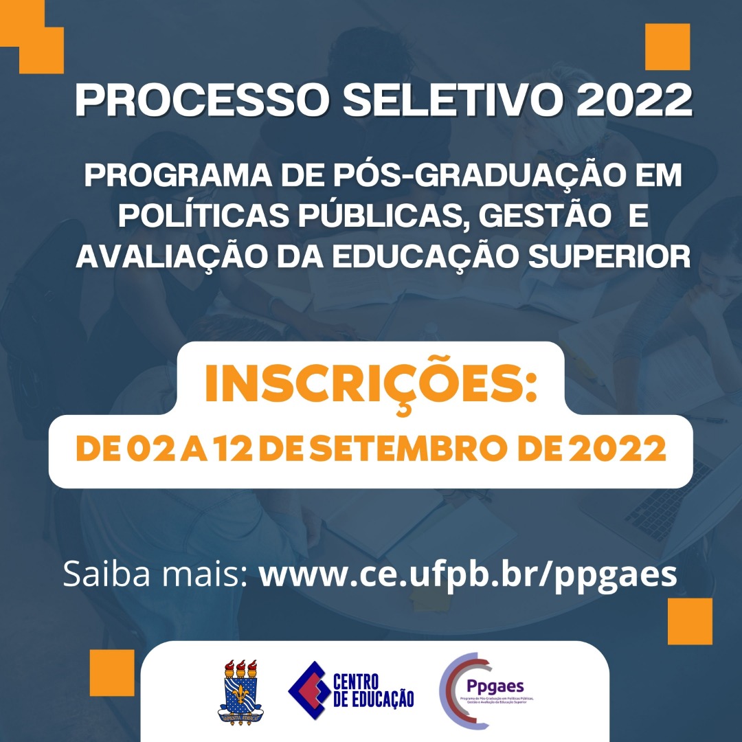 Sele O Inscri Es Abertas Universidade Federal Da Para Ba