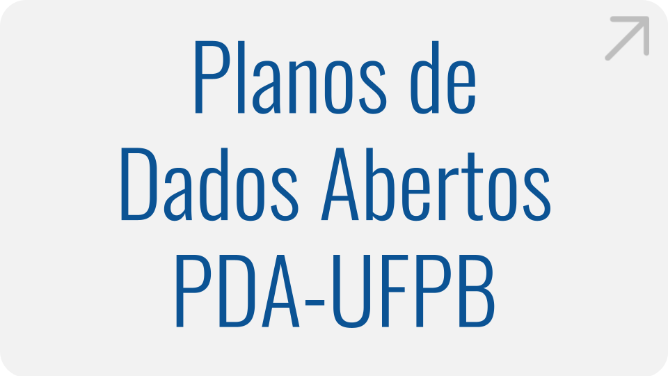 Planos de Dados Abertos PDA-UFPB