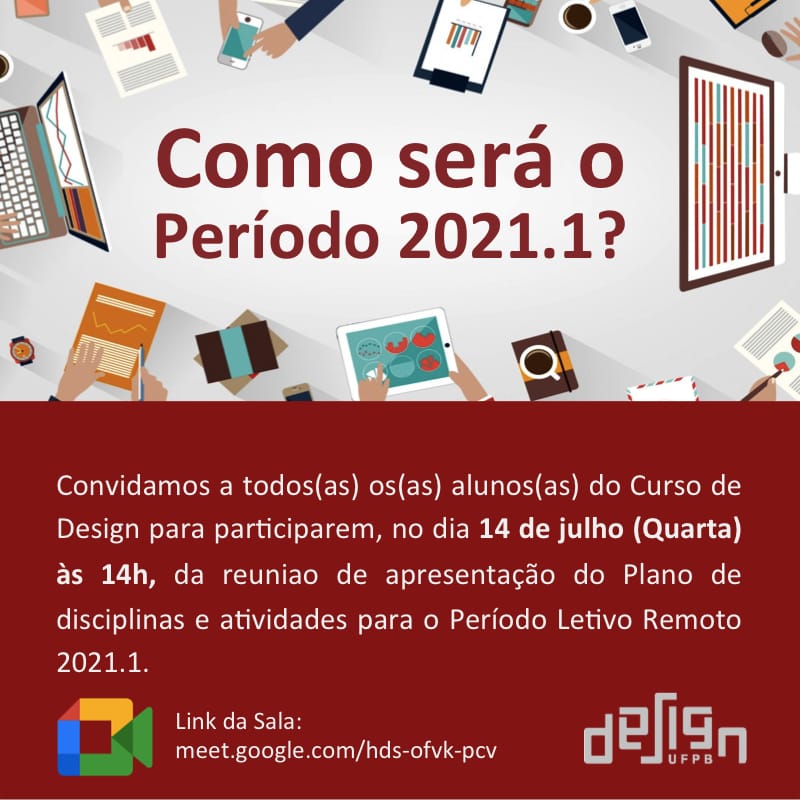 Apresentação do período 2021.1