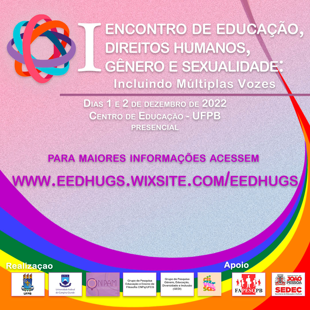 I Encontro De EducaÇÃo Direitos Humanos GÊnero E Sexualidade Incluindo Múltiplas Vozes 2555