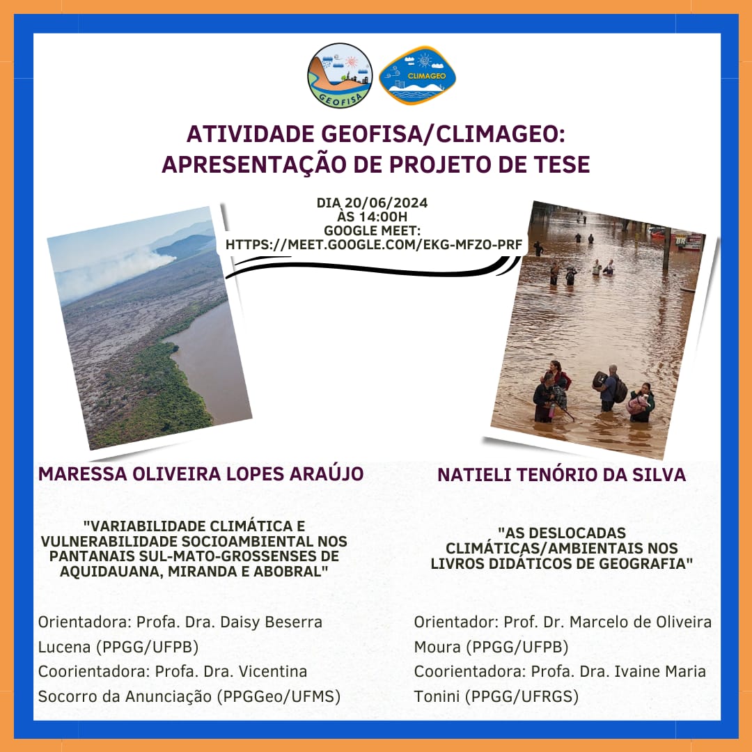 Atividade geofisa/climageo