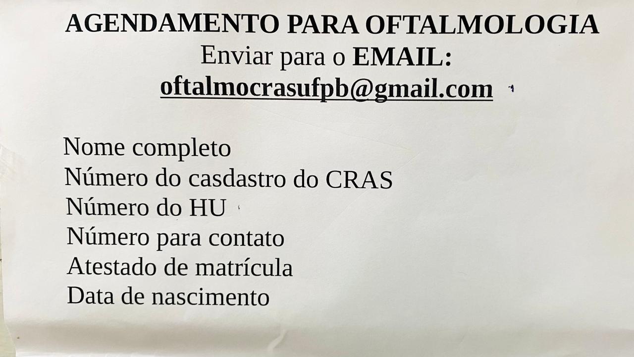 Consulta oftalmologia