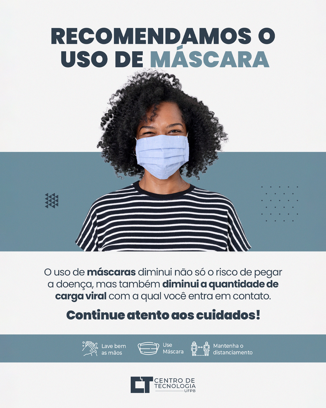 DO USO DE MÁSCARA — UNIVERSIDADE FEDERAL DA PARAÍBA UFPB