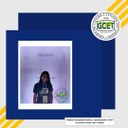 Nosso membro Alessandra Queiroz, representando o GCET no evento