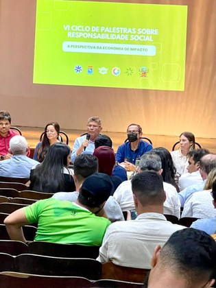 VI CICLO DE PALESTRAS SOBRE RESPONSABILIDADE SOCIAL