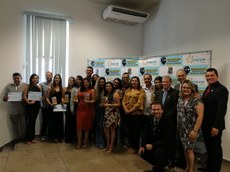 Inventores premiados na edição especial do 5º Prêmio de Inovação.