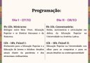 Banner programação Seminários