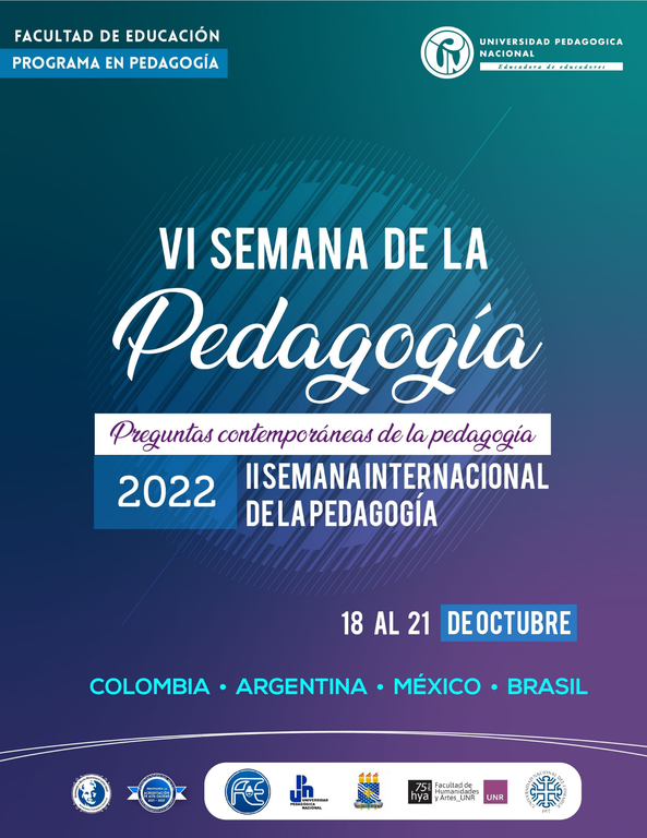 VI SEMANA DE LA PEDAGOGÍA