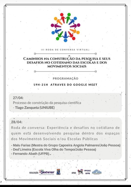 Caminhos na Construção da Pesquisa e seus Desafios no Cotidianao das Escolas e dos Movimentos Sociais Programação.jpeg