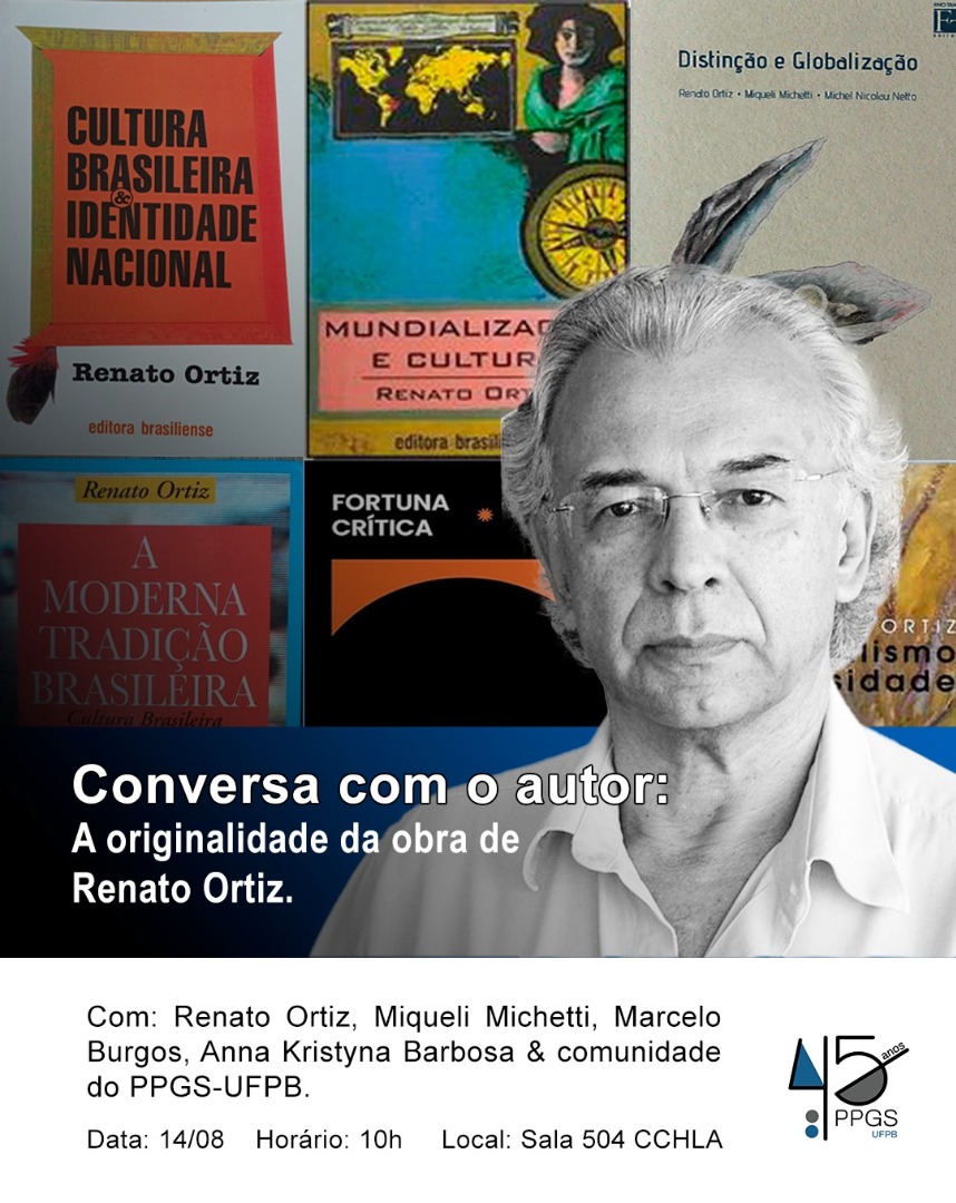 Ortiz conversa com autor