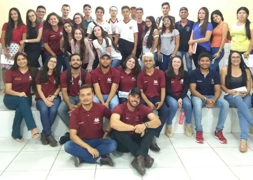 Equipe de extensionistas do Pré-ENEM CCHSA: Imagem cedida pela equipe