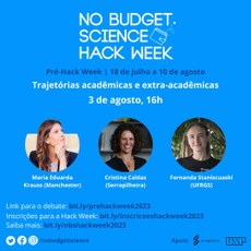 Pré-inscrições Abertas Para O No-Budget Science Hack Week 2023 ...