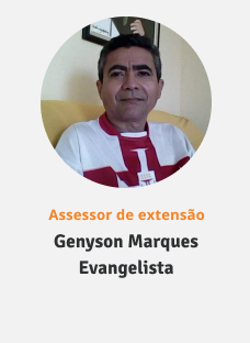 Foto do assessor de extensão Genyson Marques Evangelista