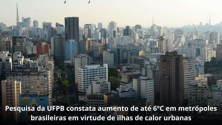 Nos últimos 20 anos, Regiões Metropolitanas de Manaus, São Paulo e Belém tiveram maiores aumentos absolutos em relação às temperaturas máximas registradas em seus arredores