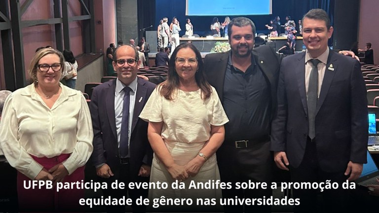 Reitora Terezinha Domiciano, presente no evento, destaca a importância do tema para a UFPB